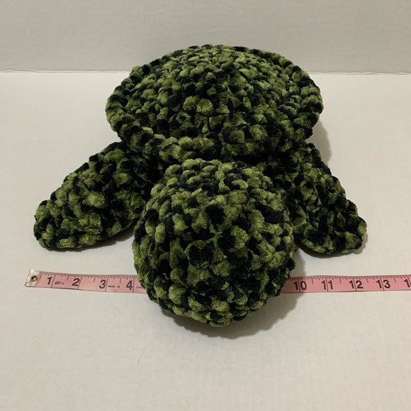 Sea Turtle Handmade Crocheted Large Plush Stuffed Sea Turtle - Picture 13 of 16